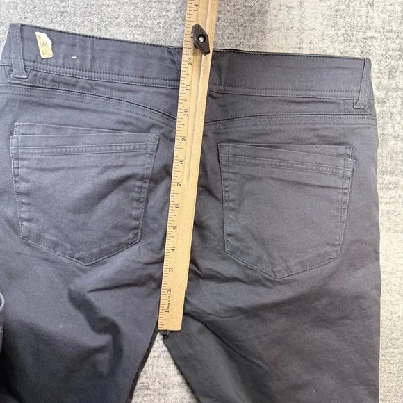 Democracy Ab Technology Jeans Womens 10 Lead Gray Ankle Skinny Stretch 30x29 - Picture 10 of 11